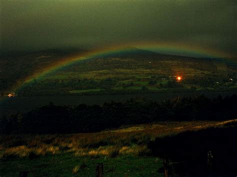 Incredibly Rare Moonbows Appear in the Night Sky