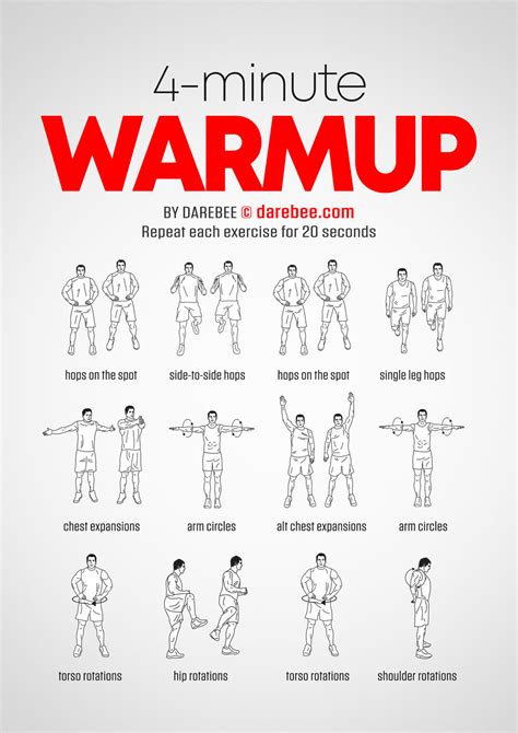 Types Of Warm Up Exercises | Get Healthy and Strong Today