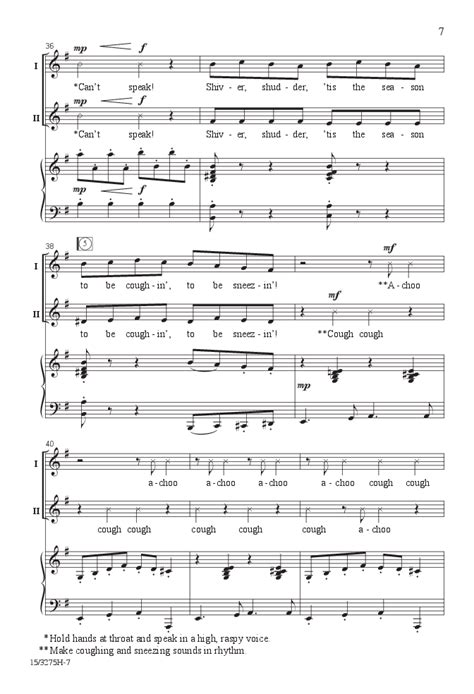 Cold Snap (Two-Part ) by Deborah Craig-Claar | J.W. Pepper Sheet Music