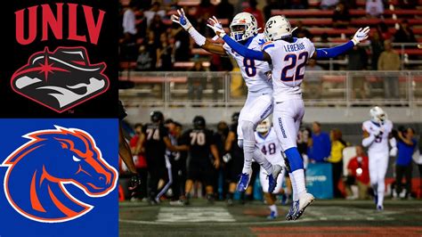 #16 Boise State vs UNLV 2019 Highlights - YouTube