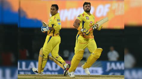 "Want To Win Title For MS Dhoni": Suresh Raina Reveals Chat With CSK ...