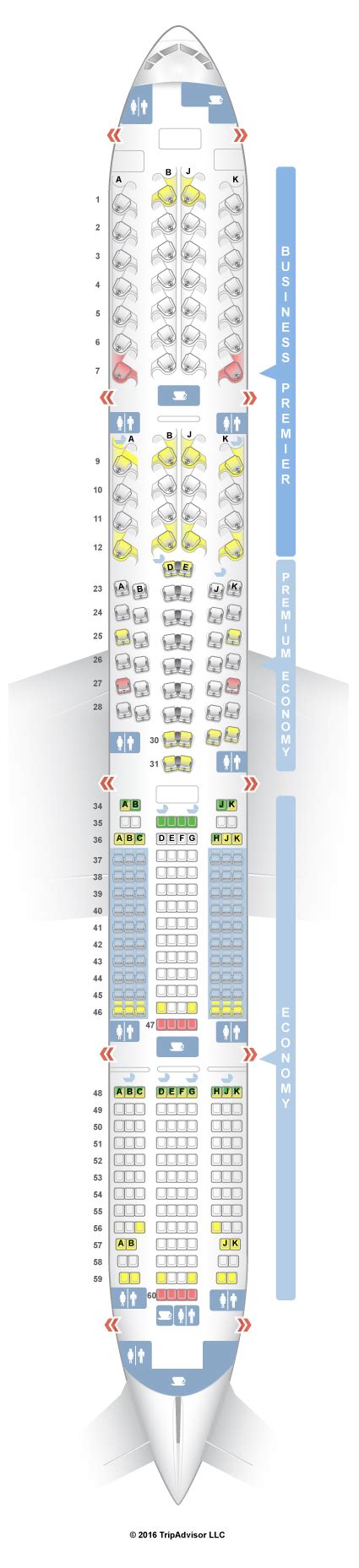 SeatGuru Seat Map Air New Zealand Boeing 777-300 (773)