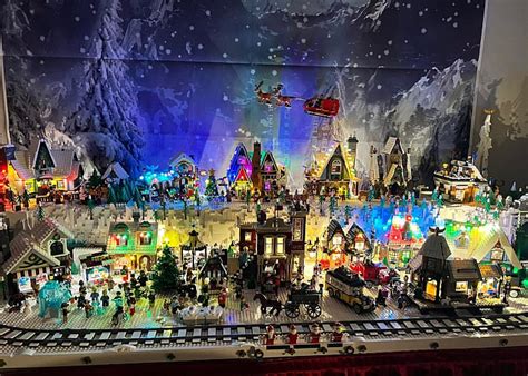 LEGO Winter Village Dioramas & Display Ideas