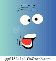 900+ Surprised Cartoon Face Clip Art | Royalty Free - GoGraph