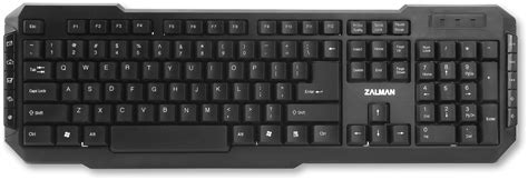 ZM-K200M Multimedia Keyboard With 10 Hot Keys (UK Layout)