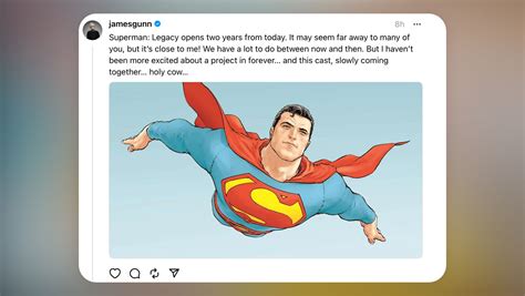 James Gunn Shares Excitement Over ‘Superman: Legacy’ & Explains Why He ...