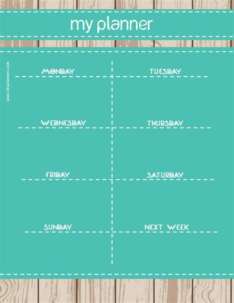 Free Printable Weekly Planner Calendars With Times Graphics https://nomadedigital.net/free ...