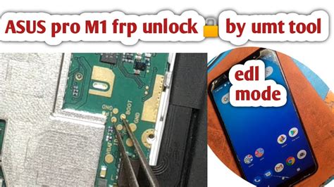 Asus Pro M1 FRP Unlock by Umt Tool | Asus Pro M1 FRP Unlock By Qcfire | Asus Pro M1 EDL Mode ...