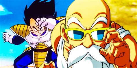 Dragon Ball: Even Master Roshi Could Beat The Saiyan Saga’s Vegeta Now