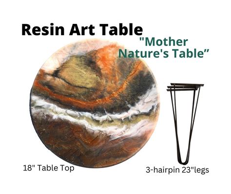 Resin Art Table: Mother Nature - MOY Resin Envy