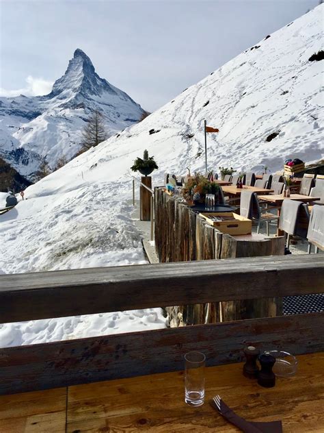 Where to eat in style on the slopes in Zermatt, Switzerland