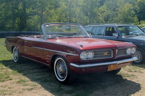 1963 Pontiac Tempest Convertible At Lime Rock Historic Festival