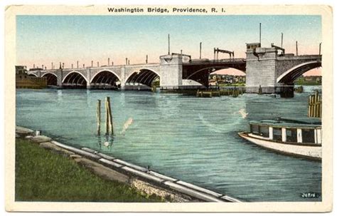 RHODE ISLAND Providence - Washington Bridge - 1920s