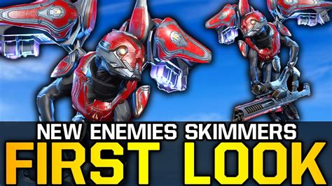 First Look at Halo Infinite SKIMMERS New Enemies (Halo Infinite Lore ...