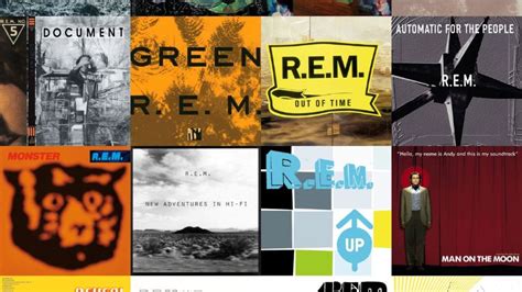 The List of REM Albums in Order of Release - Albums in Order