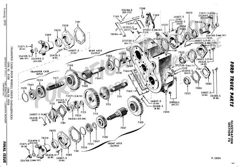 Ford Truck Technical Drawings and Schematics - Section G - Drivetrain (Transmission, Clutch ...