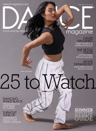 Dance Magazine January 2021 – Dance Media Web Store