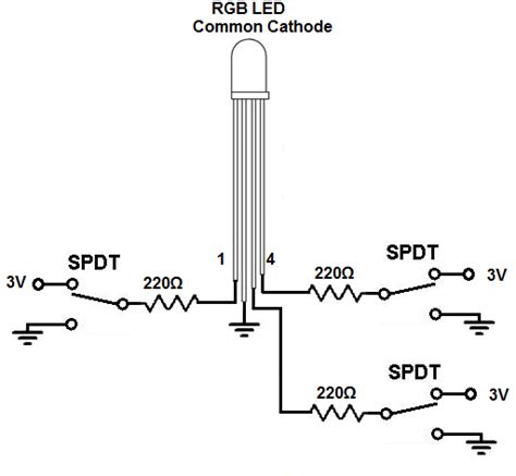 How to Build a Common Cathode RGB LED circuit