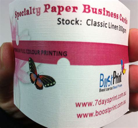 Linen Paper Business Cards printing from only $ 75.95|7daysprint.com.au