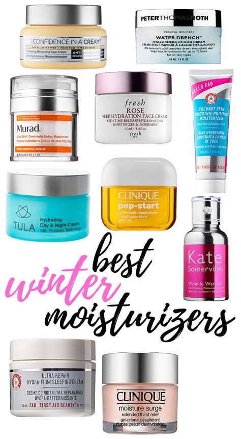 Top 10 winter moisturizers – Artofit