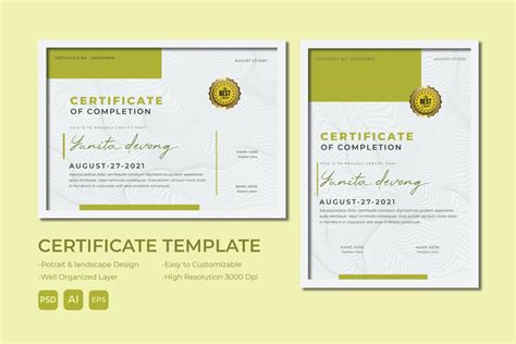 Ms Word Award Certificate Template