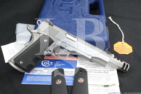 Custom Colt Delta Elite 02020XE 10mm 5″ 1911 Semi-Automatic Pistol ...