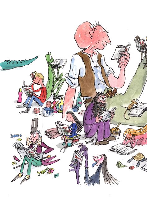 Quentin Blake illustrations | Quentin blake illustrations, Roald dahl ...