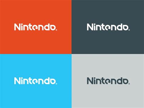 Nintendo Logo Re-design | Nintendo logo, Nintendo, Design