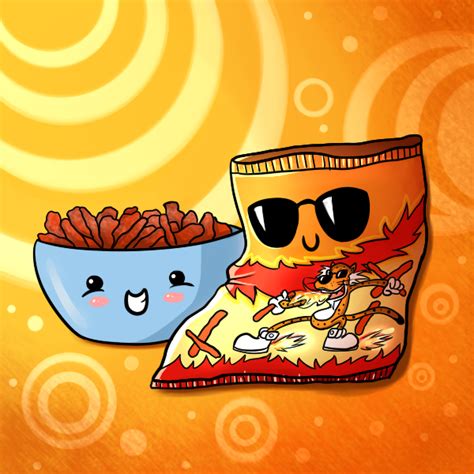 Cute Food- Hot Cheetos by PPGxRRB-FAN on DeviantArt