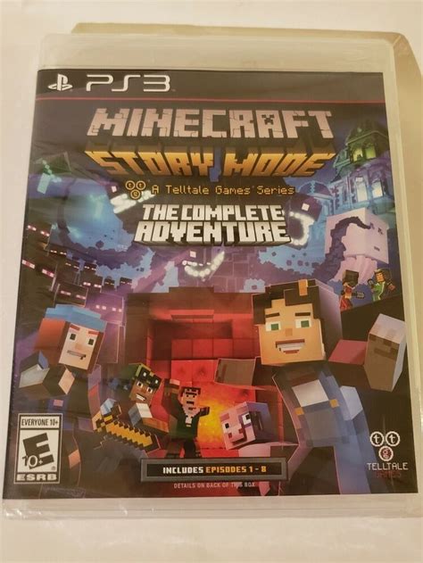 Minecraft: Story Mode Complete Adventure PS3 New PlayStation 3 ...