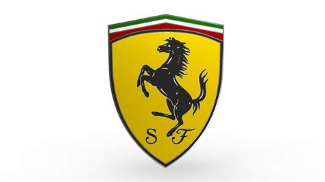 STL file ferrari logo 2・3D printable model to download・Cults