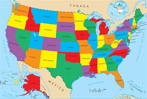 Geography for Kids: United States | Geography for kids, Map, States and ...