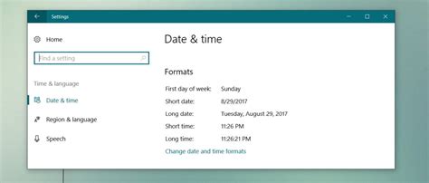 How To Set First Day Of The Week In Windows 10