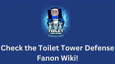 Discuss Everything About Toilet Tower Defense Fanon Wiki | Fandom