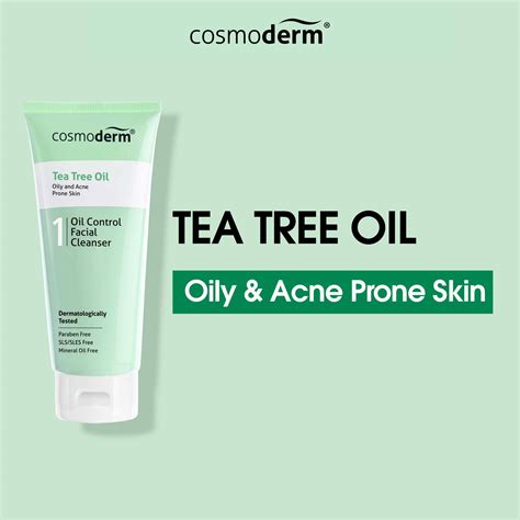 Cosmoderm Tea Tree Oil Oil Control Facial Cleanser