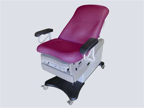 Exam Table - Powered with Wheels (Purple) - A-1 Medical Integration