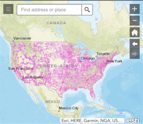 FCC Official LTE map for T-Mobile coverage in the U.S. : r/tmobile