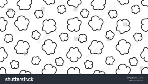 Rhino Footprint Seamless Pattern Rhino Footprint Stock Vector (Royalty Free) 1805615740 ...