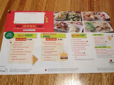 Applebee's Kids' Menu for Really Hungry Kids ~ Jersey Family Fun