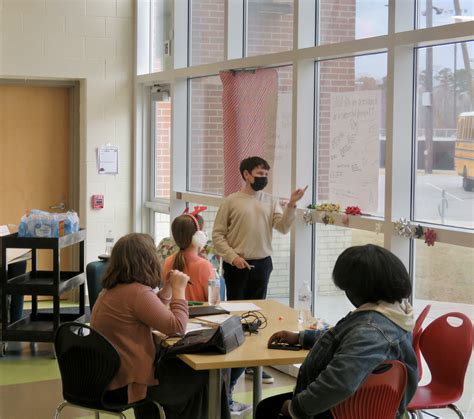 James Blair Middle students get hands on experience during principals for the day career fair ...