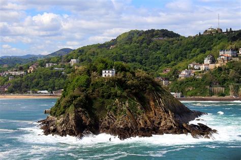 Island, San Sebastian, Spain, Sea, Mountains #island, #sansebastian, # ...