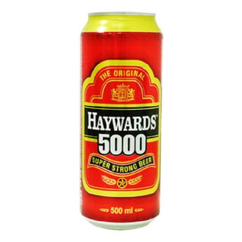 HAYWARDS 5000 PREMIUM BEER-500ML – Amman Household Supplies Pte Ltd