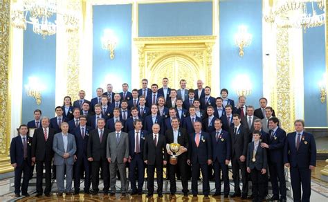 Awards for Russian national ice hockey team • President of Russia