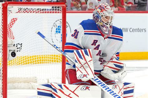 Igor Shesterkin bails out Rangers again with clutch saves to prevent ...