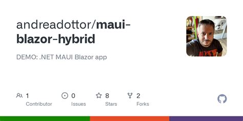 GitHub - andreadottor/maui-blazor-hybrid: DEMO: .NET MAUI Blazor app