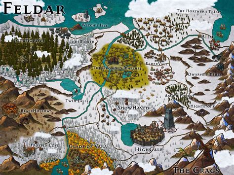 First Map, made for a DnD Campaign : r/inkarnate