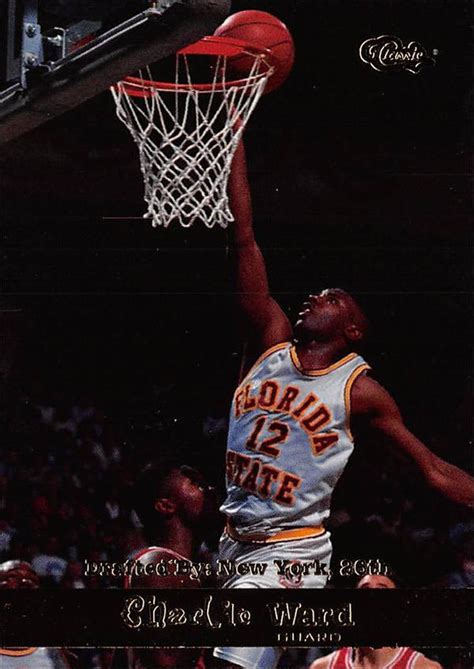 Charlie Ward basketball card (Florida State Seminoles) 1994 Classic ...