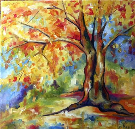 Seasons of Life Fall One - by Laurie Justus Pace from Texas Oak Trees