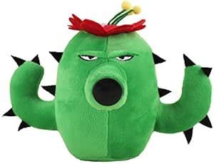 Amazon.com: Rising Toys PVZ Cactus Plant Cute Soft Plush Toy Doll ...