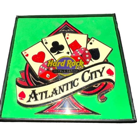 Hard Rock Cafe | Other | Hard Rock Atlantic City Jumbo Spade Pin ...